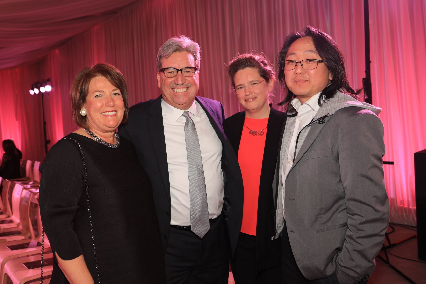 Phoebe and Steve Smith, Heather Woofter, Sung Ho Kim
